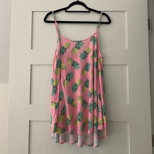 Wildfox pineapple dress cover up